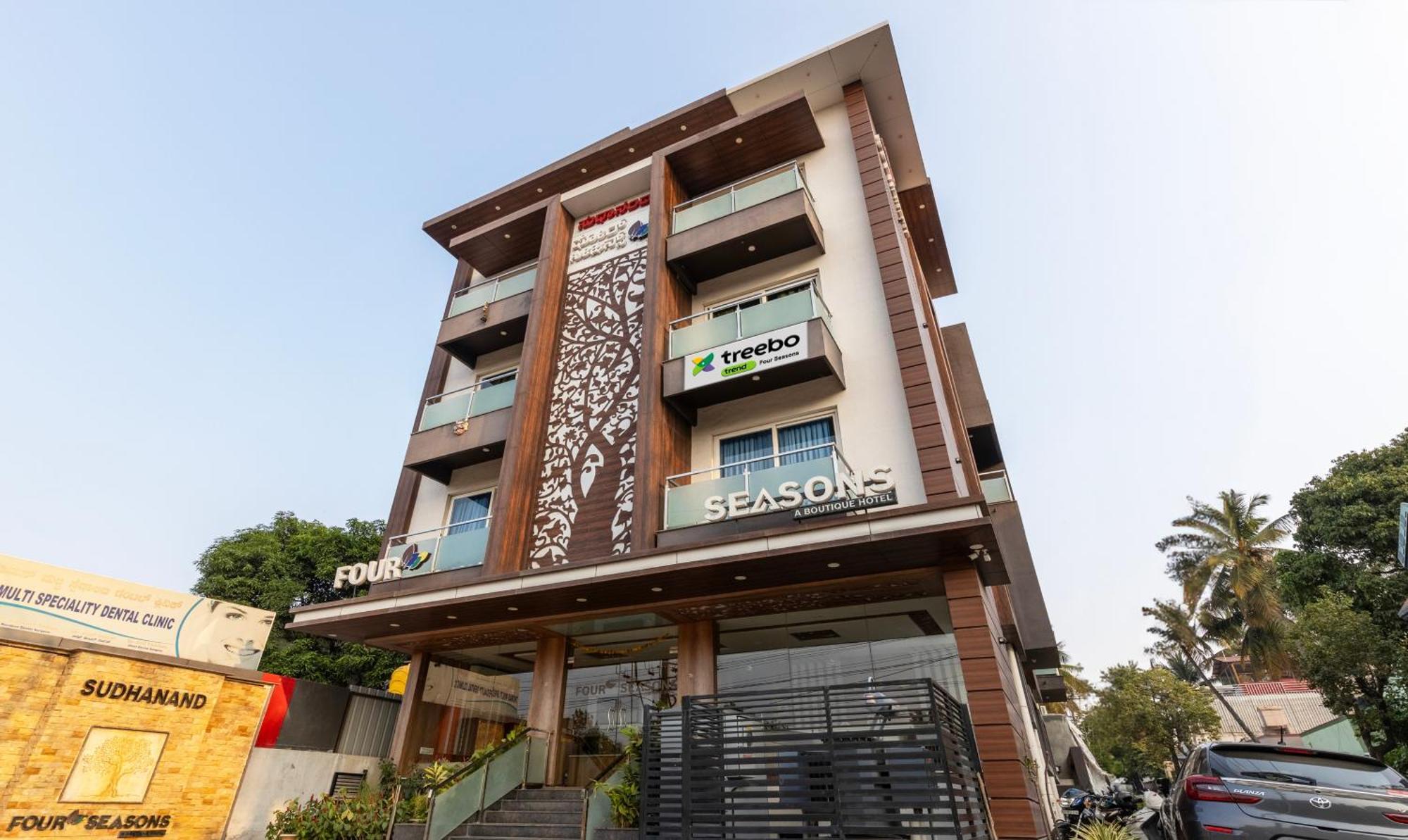 Treebo Four Seasons Hotell Mysore Eksteriør bilde